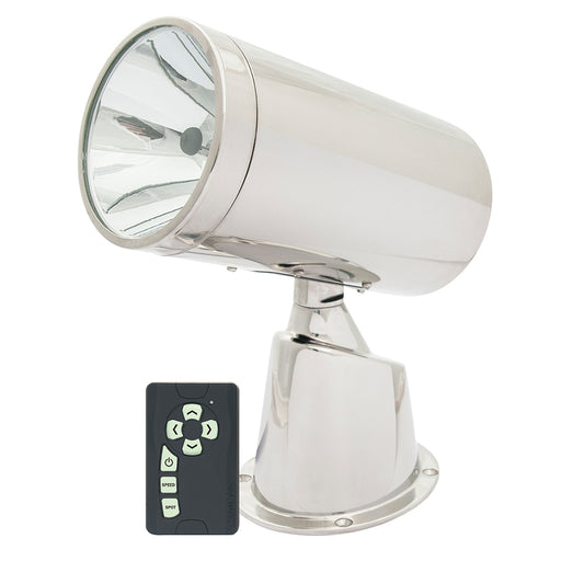 Marinco Wireless Stainless Steel Spotlight/Floodlight w/Remote [22150A]-North Shore Sailing