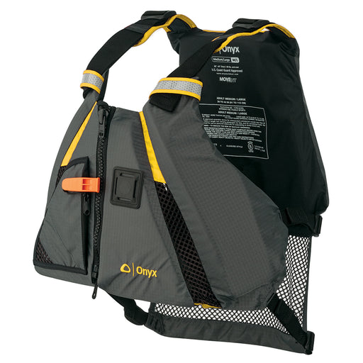 Onyx MoveVent Dynamic Paddle Sports Vest - Yellow/Grey - XL/2XL [122200-300-060-18]-North Shore Sailing