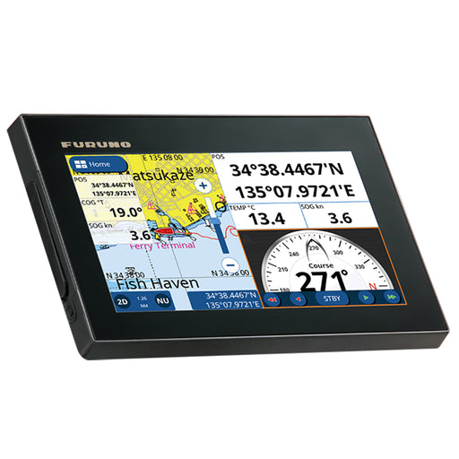 Furuno GP1871F 7" GPS/Chartplotter/Fishfinder 50/200, 600W, 1kW, Single Channel  CHIRP [GP1871F]-North Shore Sailing