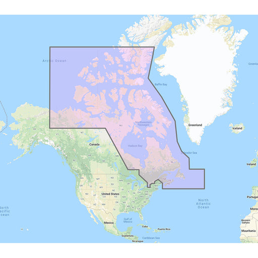 Furuno Canada North  East - Vector Charts, 3D Data  Standard Resolution Satellite Photos - Unlock Code [MM3-VNA-021]-North Shore Sailing