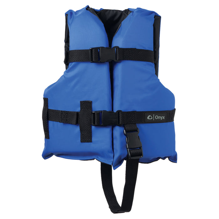 Onyx Nylon General Purpose Life Jacket - Child 30-50lbs - Blue [103000-500-001-12]-North Shore Sailing