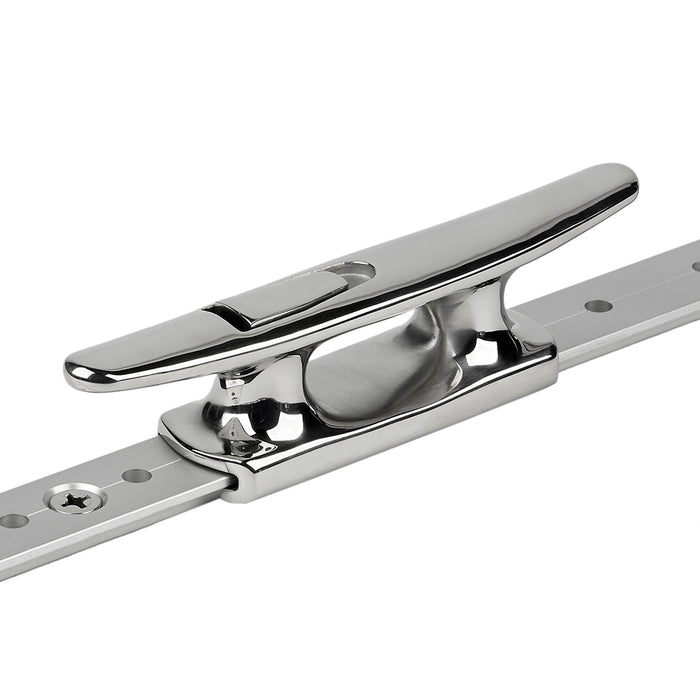 Schaefer Mid-Rail Chock/Cleat Stainless Steel - 1-1/4" [70-75]-North Shore Sailing