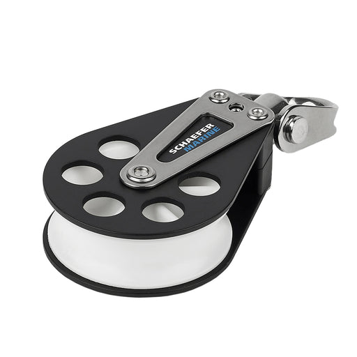 Schaefer Single Aluminum Block - 60mm Sheave [704-05]-North Shore Sailing