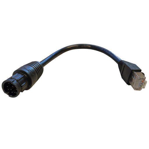 Raymarine RayNet Adapter Cable - 100mm - RayNet Male to RJ45 [A80513]-North Shore Sailing