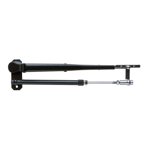 Marinco Wiper Arm Deluxe Black Stainless Steel Pantographic - 17"-22" Adjustable [33037A]-North Shore Sailing