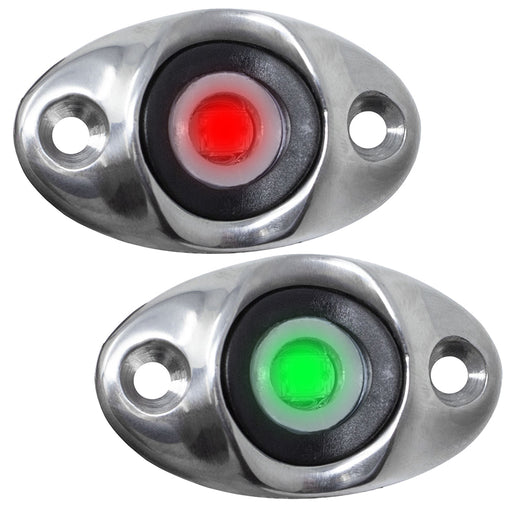 TACO Surface Mount LED Side Navigation Light Set - 1-3/4" [F38-6610D]-North Shore Sailing