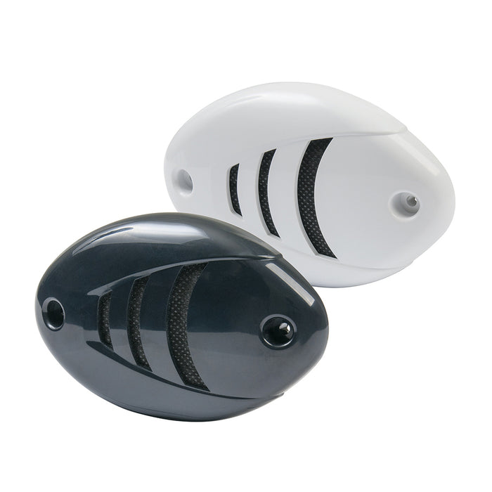 Marinco 12V Drop-In Low Profile Horn w/Black  White Grills [10080]-North Shore Sailing
