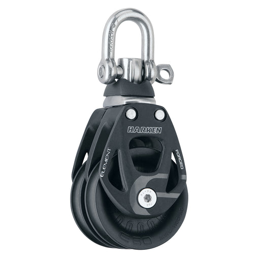 Harken 60mm Double Aluminum Element Block w/Swivel [6269]-North Shore Sailing