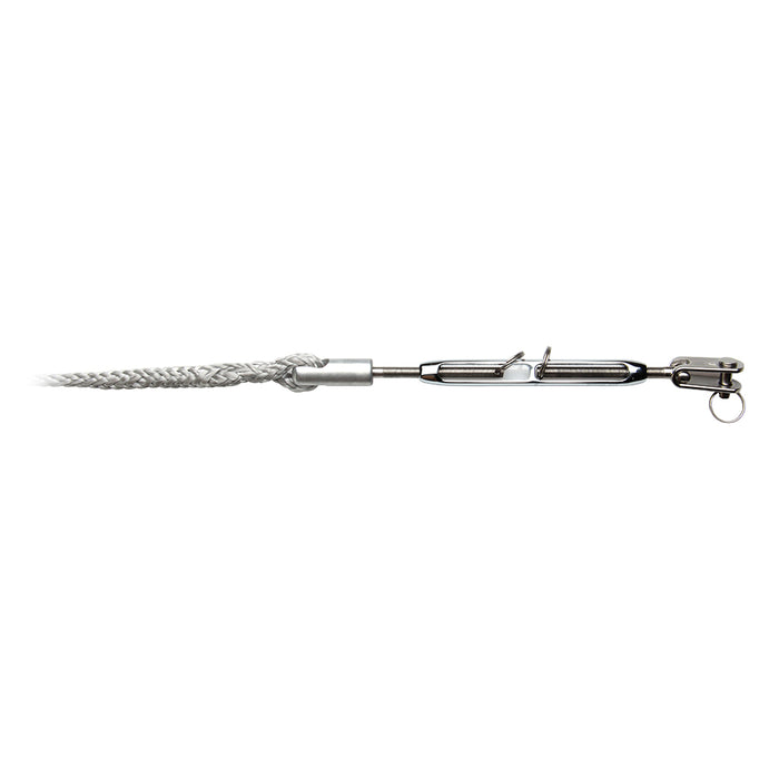 C. Sherman Johnson Open Body Turnbuckle w/Splice Eye [LS-5200]-North Shore Sailing
