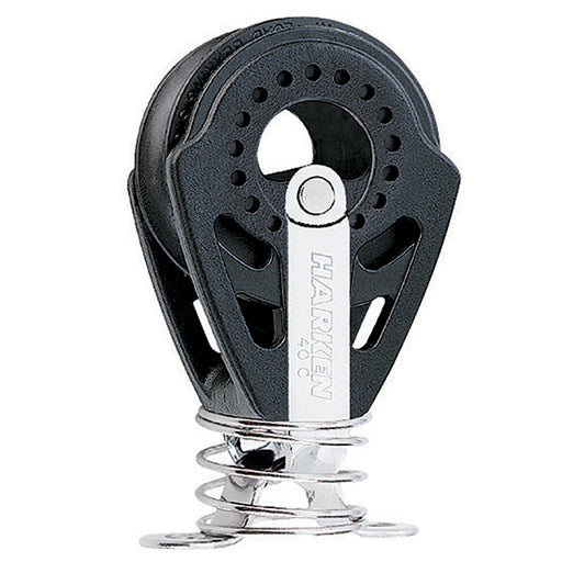 Harken 40mm Carbo Block w/Spring  Eyestrap [2652]-North Shore Sailing