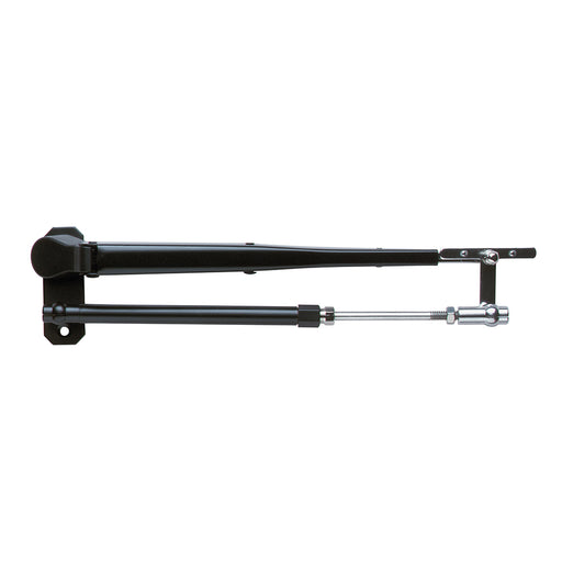 Marinco Wiper Arm, Deluxe Black Stainless Steel Pantographic - 12"-17" Adjustable [33032A]-North Shore Sailing