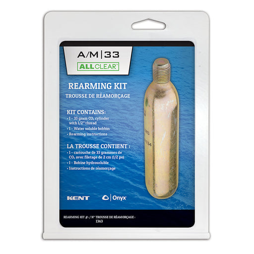Onyx Rearming Kit f/33 Gram A/M All Clear Vests [136300-701-999-19]-North Shore Sailing