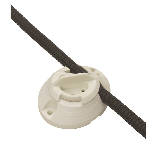 Barton Marine Quick Cleat - 5/16" - White [60031]-North Shore Sailing