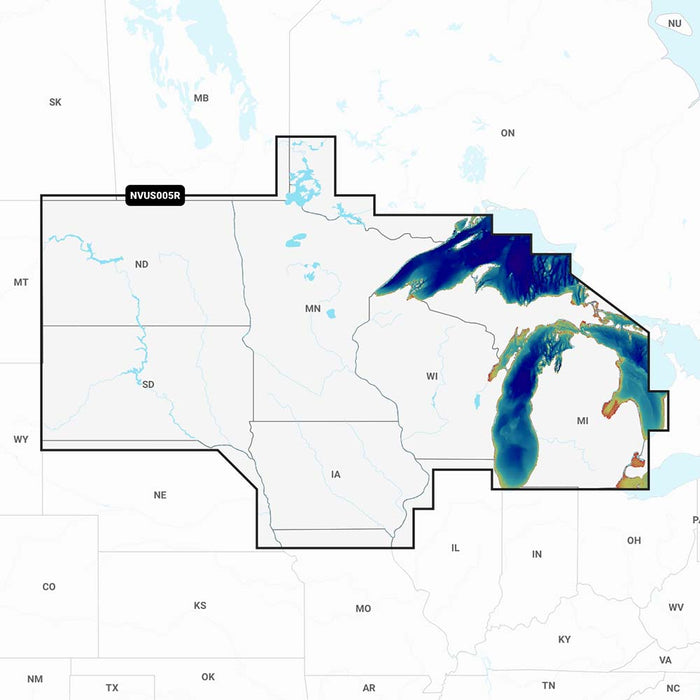 Garmin Navionics Vision+ NVUS005R U.S. North [010-C1289-00]-North Shore Sailing