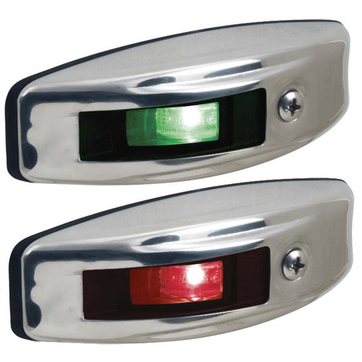 Perko 12V LED Side Light - Stainless Steel [0618000STS]-North Shore Sailing