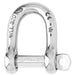 Wichard Self-Locking D Shackle - Diameter 4mm - 5/32" [01201]-North Shore Sailing