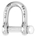 Wichard Self-Locking D Shackle - Diameter 5mm - 3/16" [01202]-North Shore Sailing