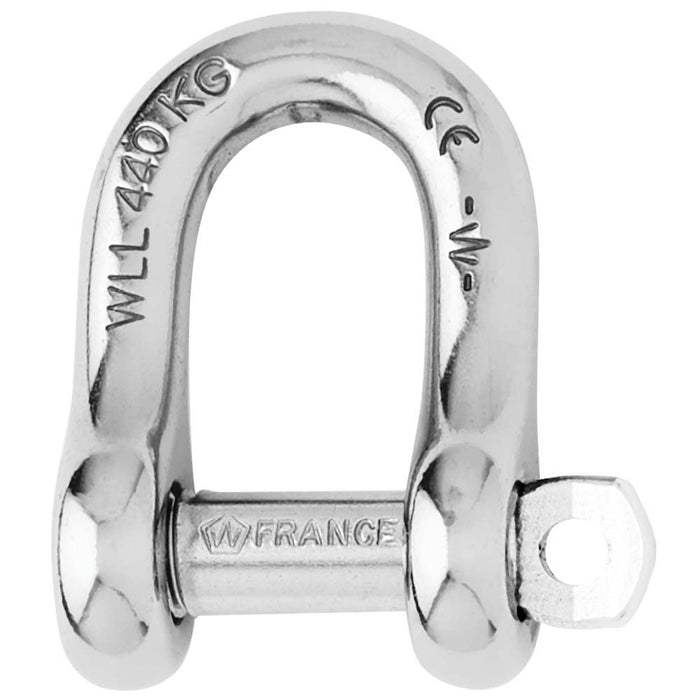 Wichard Captive Pin D Shackle - Diameter 10mm - 13/32" [01405]-North Shore Sailing