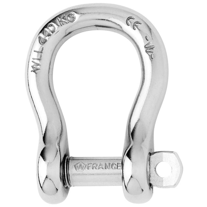 Wichard Captive Pin Bow Shackle - Diameter 8mm - 5/16" [01444]-North Shore Sailing