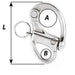 Wichard 2-3/4" Snap Shackle w/Fixed Eye - 70mm [02472]-North Shore Sailing