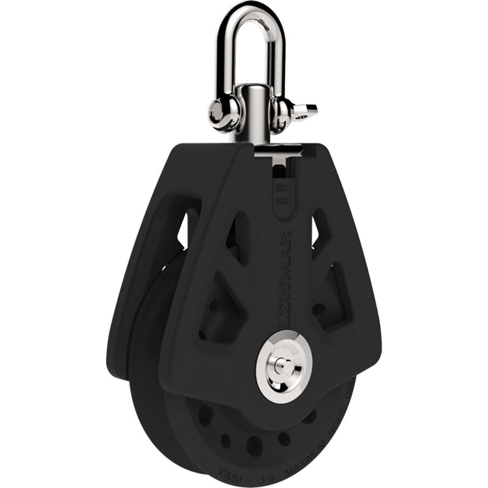 Lewmar 72mm Synchro Block - Single [29927201BK]-North Shore Sailing