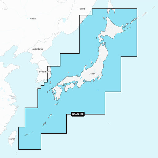 Garmin Navionics+ NSAE016R - Japan Lakes  Coastal - Marine Chart [010-C1215-20]-North Shore Sailing