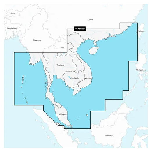 Garmin Navionics+ NSAE020R - South China  Andaman Seas - Marine Chart [010-C1218-20]-North Shore Sailing
