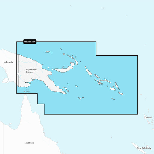 Garmin Navionics+ NSAE025R - Papua New Guinea  Solomon Islands - Marine Chart [010-C1223-20]-North Shore Sailing