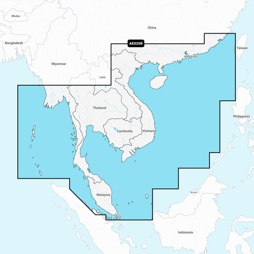 Garmin Navionics Vision+ NVAE020R - South China  Andaman Seas - Marine Chart [010-C1218-00]-North Shore Sailing