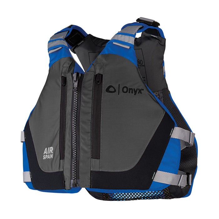 Onyx Airspan Breeze Life Jacket - XL/2X - Blue [123000-500-060-23]-North Shore Sailing