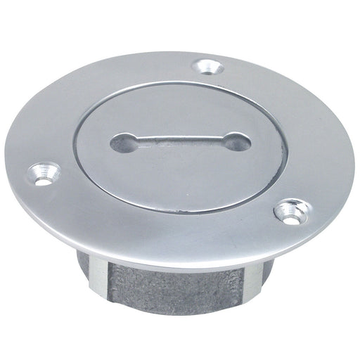 Perko 1" Chrome Unmarked Pipe Deck Plate [0528006CHR]-North Shore Sailing