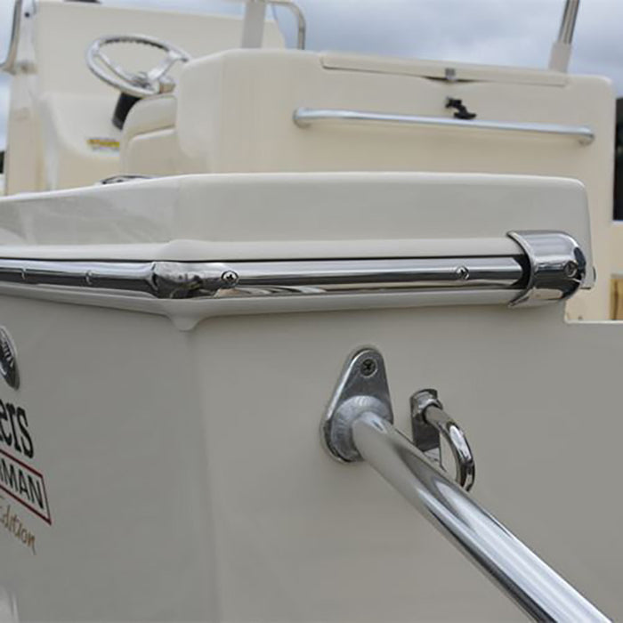 TACO Hollow Back 304 Stainless Steel Rub Rail Insert 3/4" x 6 [S11-4511P6-1]-North Shore Sailing