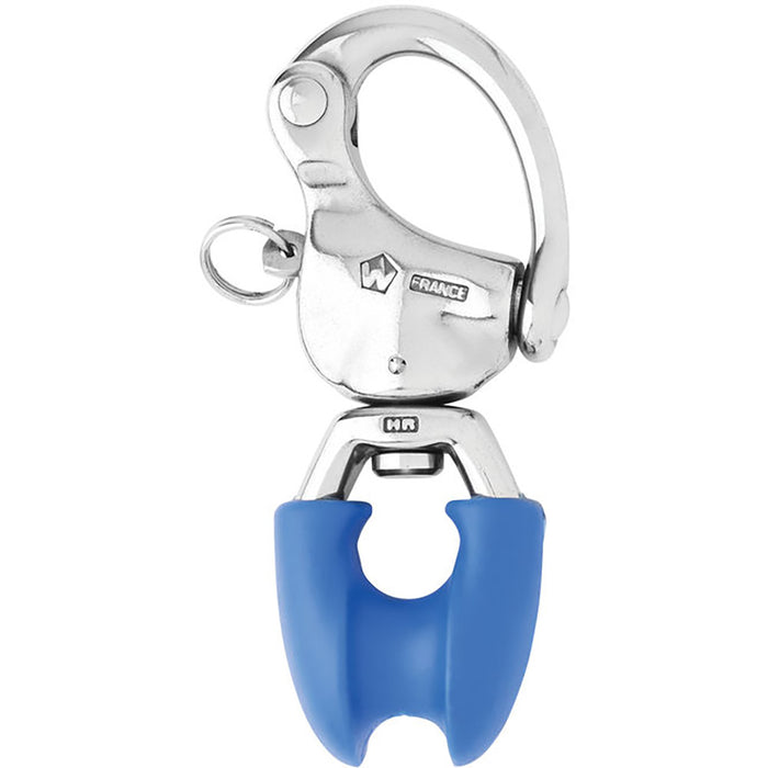 Wichard HR Snap Shackle With Thimble Eye - 110mm Length - 4-21/64" [02495]-North Shore Sailing